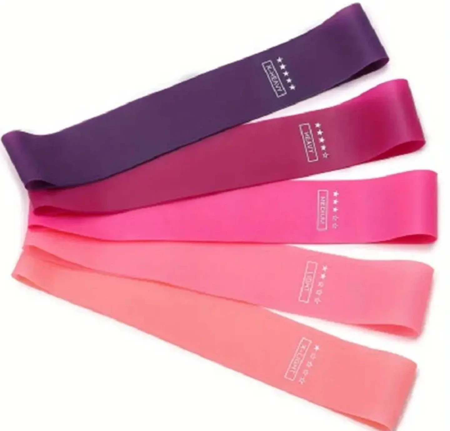Set of 5 Resistance Bands for Exercise thumbnail