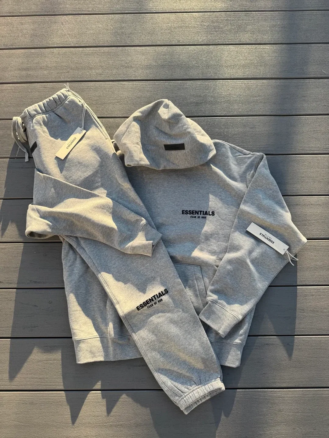 Essentials Dark Oatmeal Tracksuit