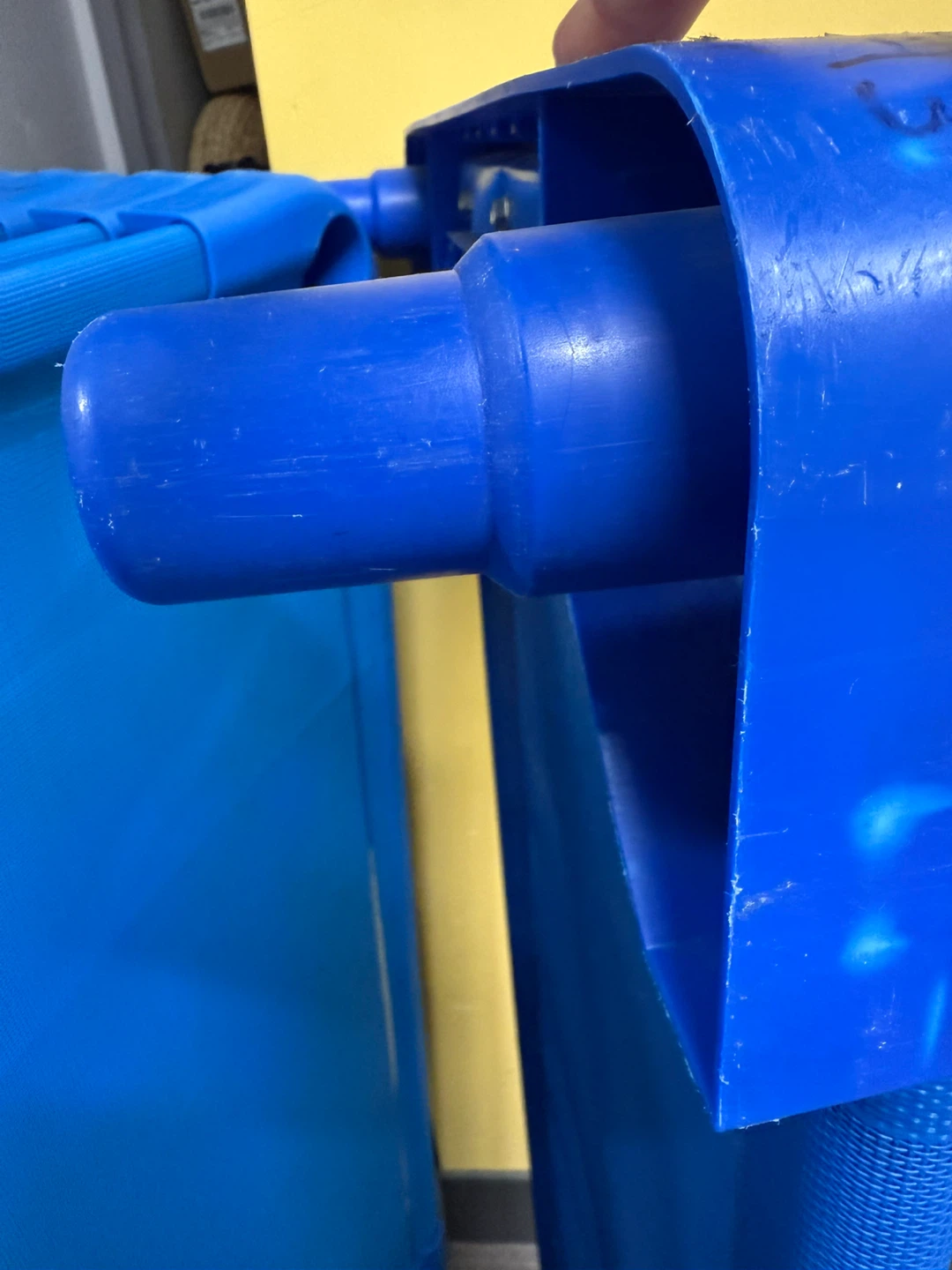 TLC Blue Stacking Daycare Cot