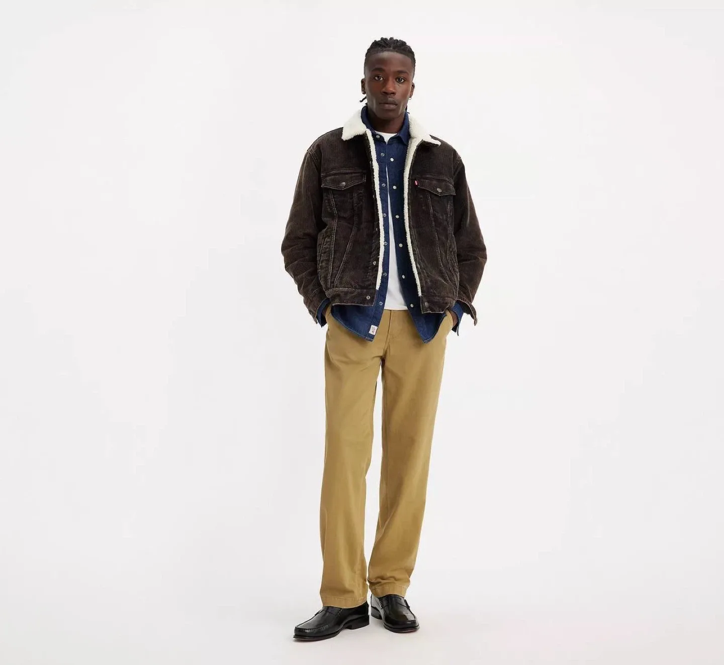 Levi’s XX CHINO AUTHENTIC STRAIGHT FIT MEN'S PANTS W31 L34 thumbnail