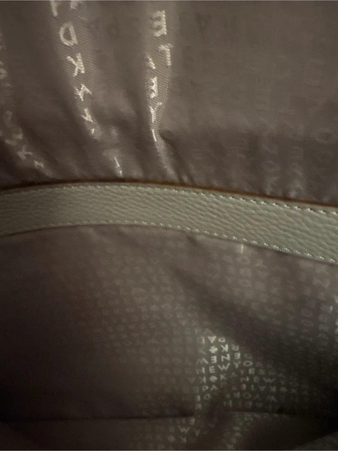 Authentic Kate Spade pebbled Leather Satchel Handbag image indicator(5)