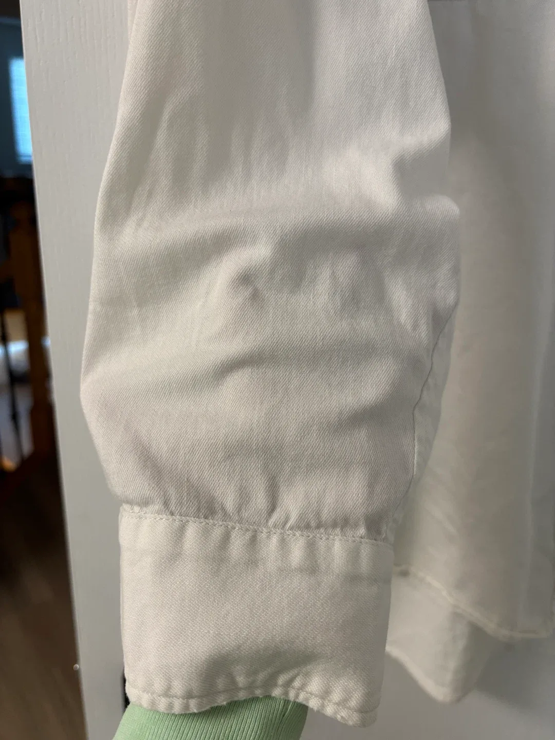 Aerie boyfriend oversized shirt size XS image indicator(3)