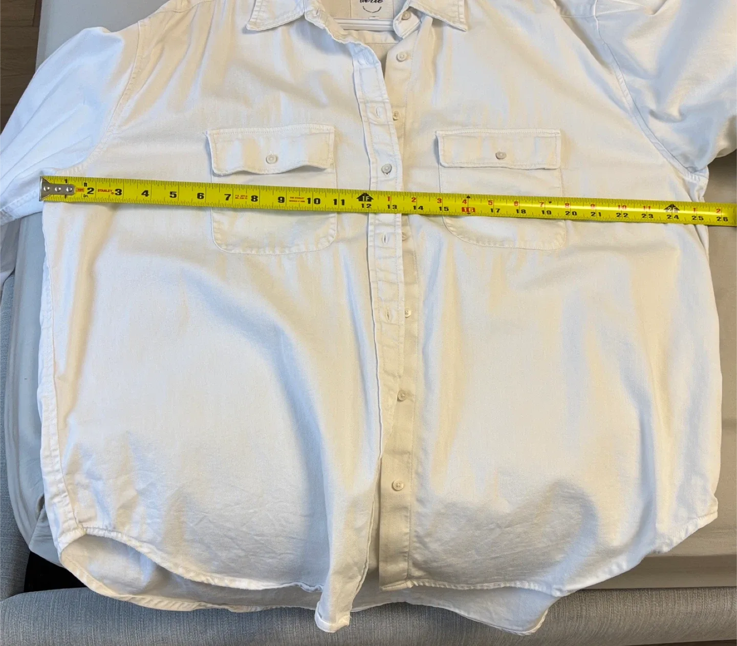 Aerie boyfriend oversized shirt size XS image indicator(4)
