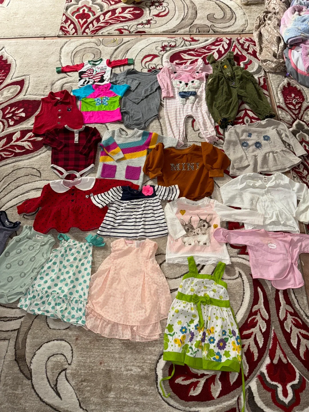 Mixed Baby Clothes Bundle 60 pcs Clothes – $5 each image indicator(2)