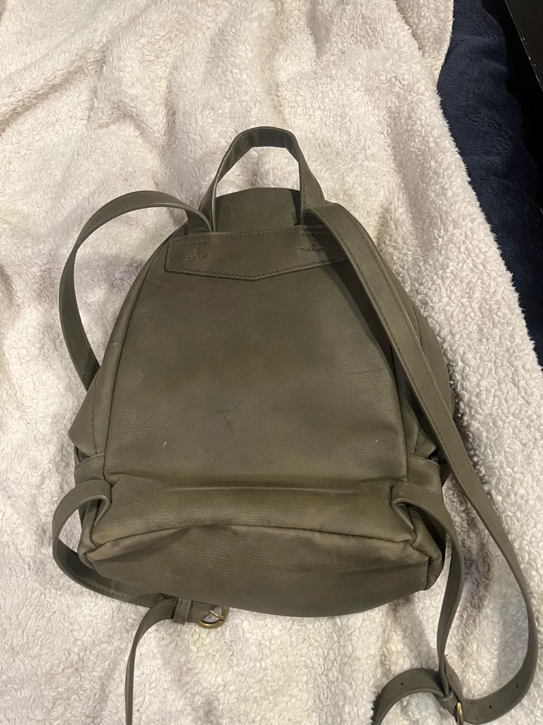Universal Thread Olive Green Mini Backpack image indicator(2)