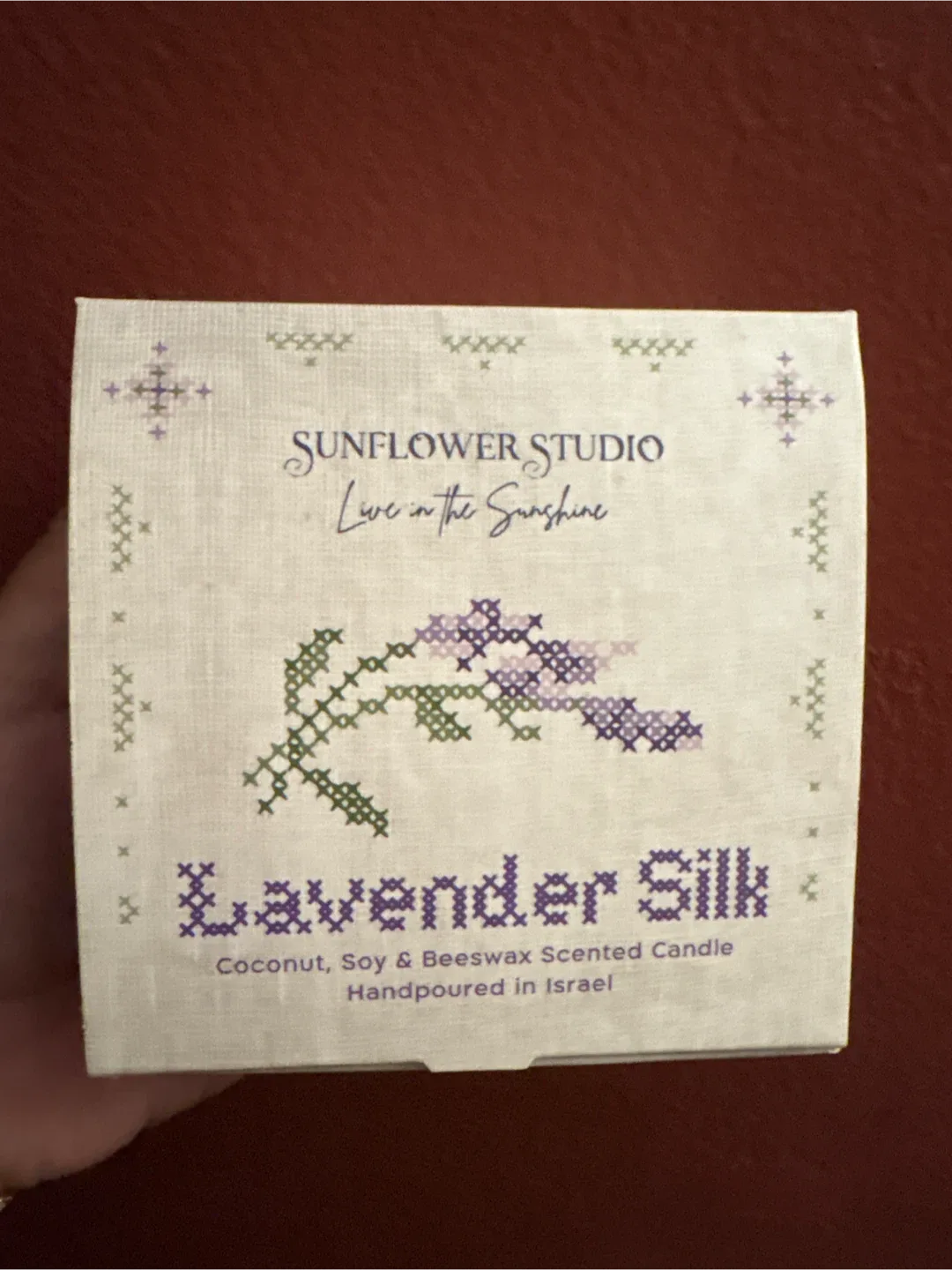 🧡 Sunflower Studio Lavender Silk Candle (150ml) thumbnail