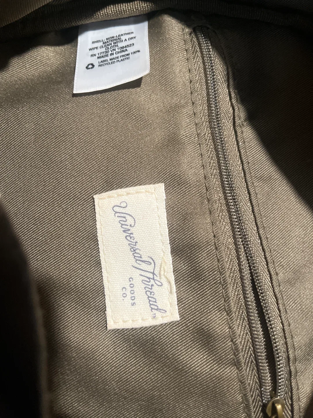 Universal Thread Olive Green Mini Backpack image indicator(8)