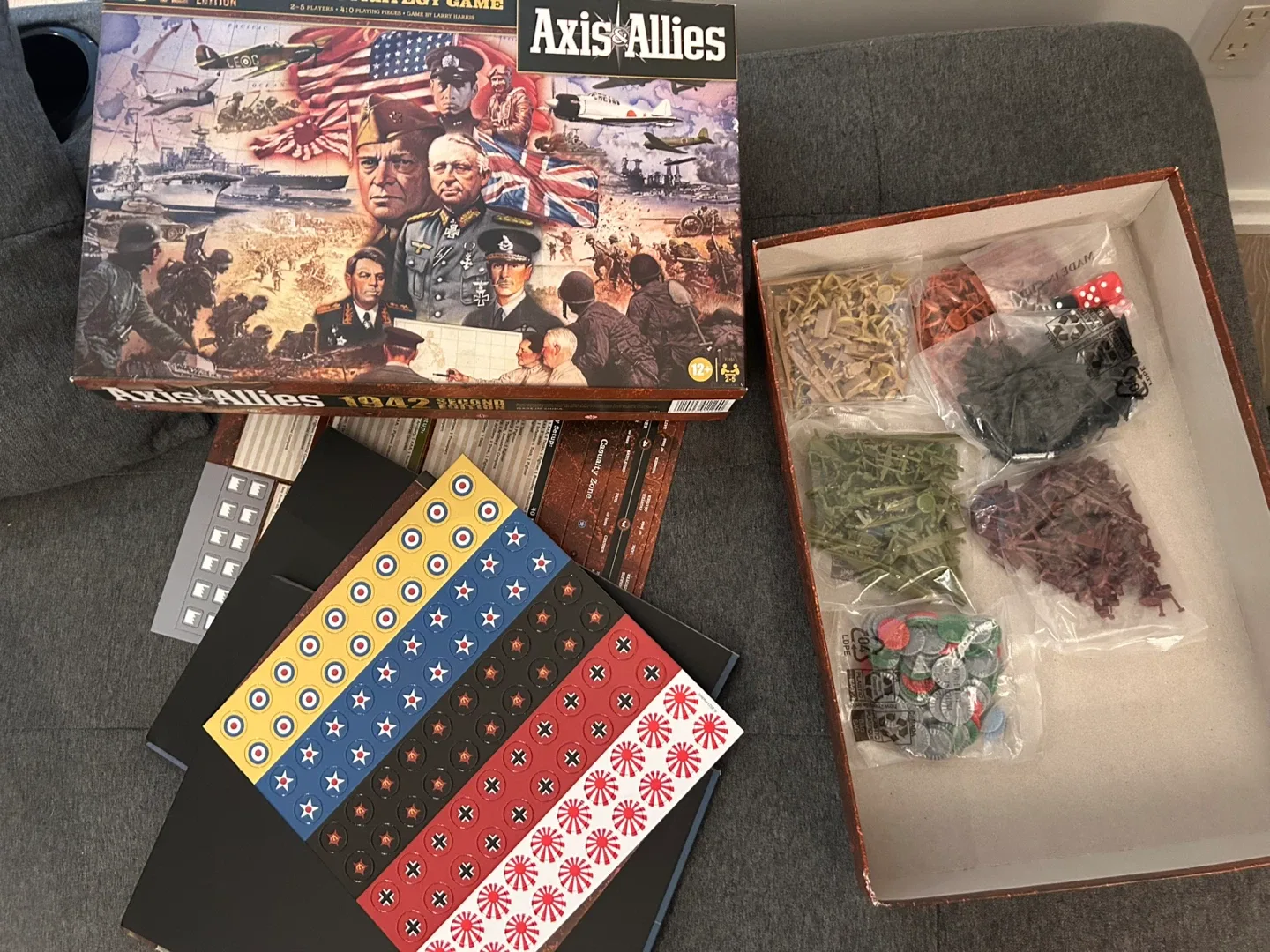 Axis & Allies 1942 Second Edition WWII Strategy Game thumbnail