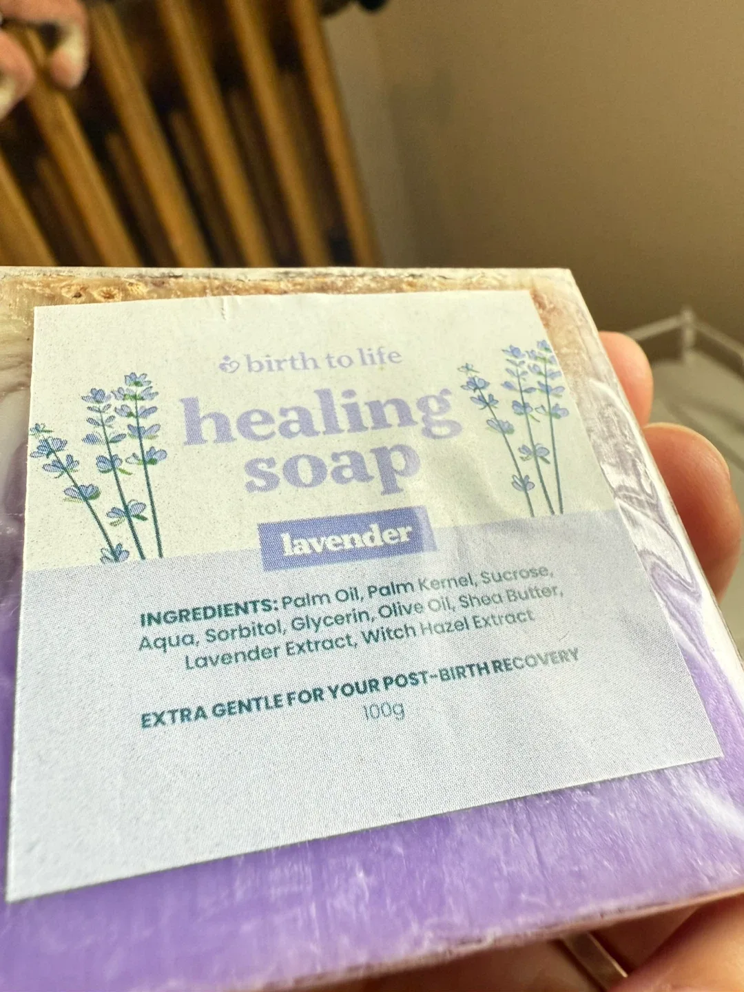 🧡 BNIB Healing Soap - Lavender image indicator(3)