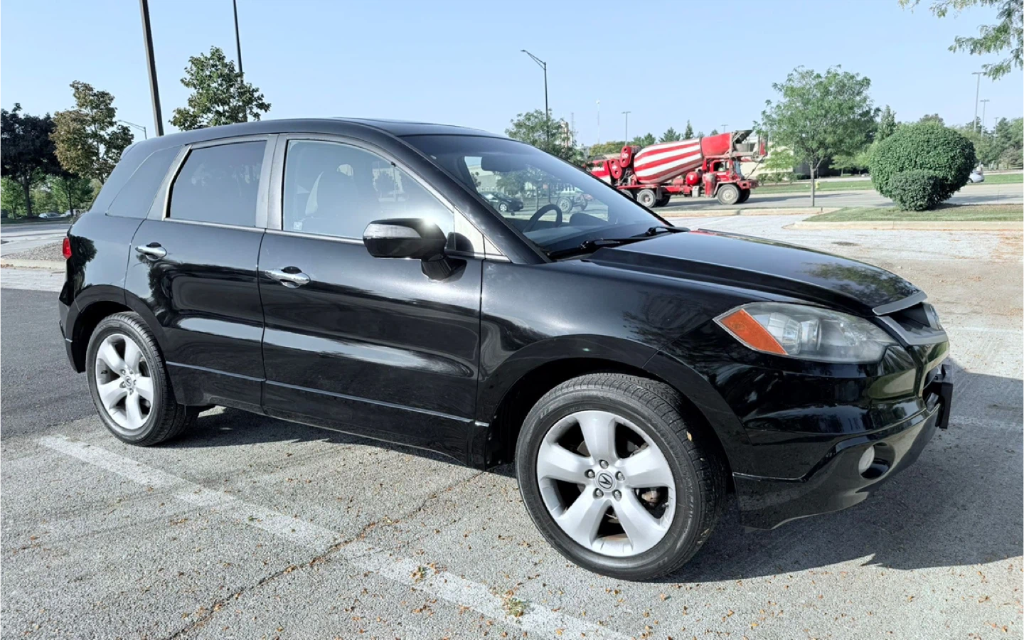 Acura RDX Black SUV 2009 - photo 3