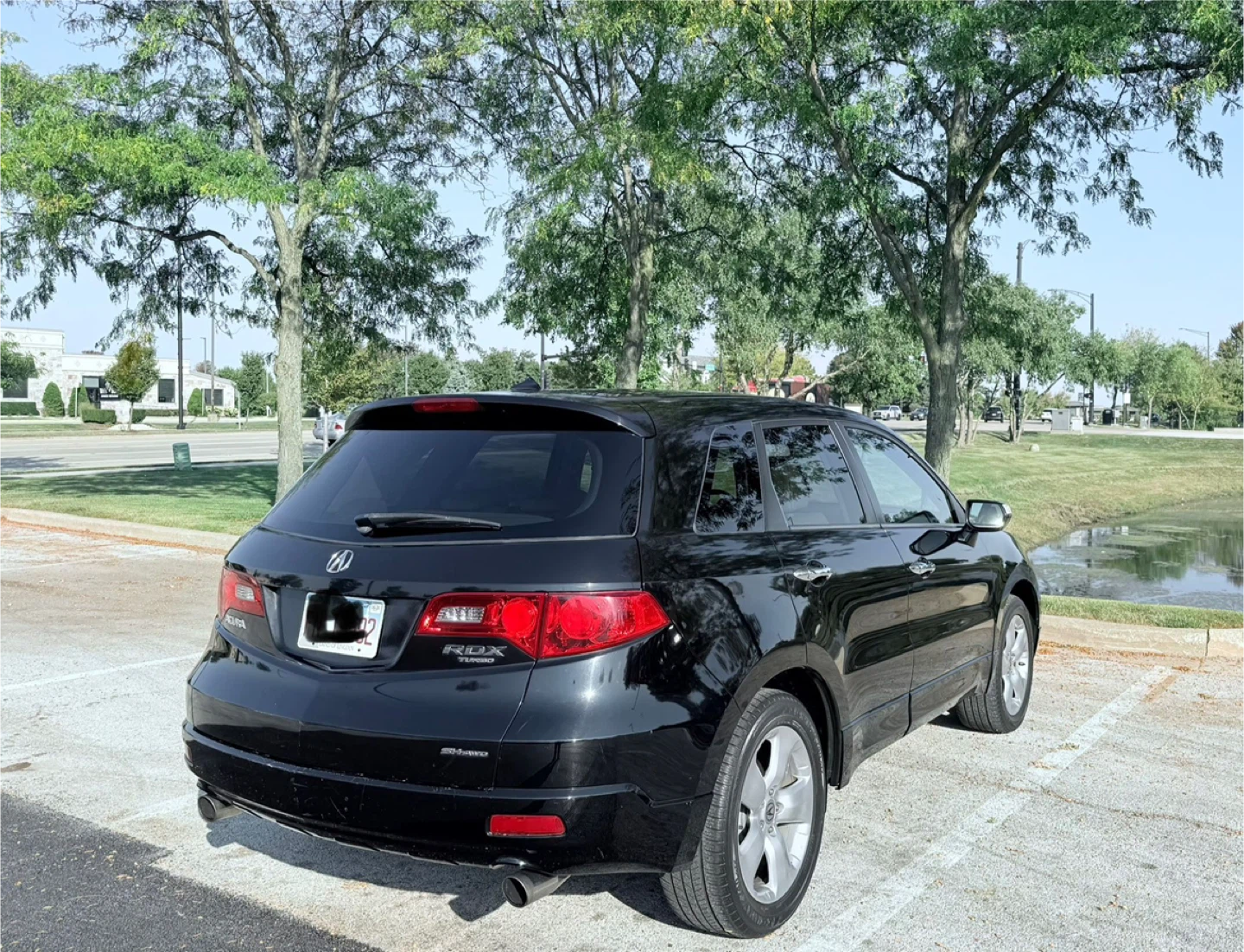 Acura RDX Black SUV 2009 - photo 2