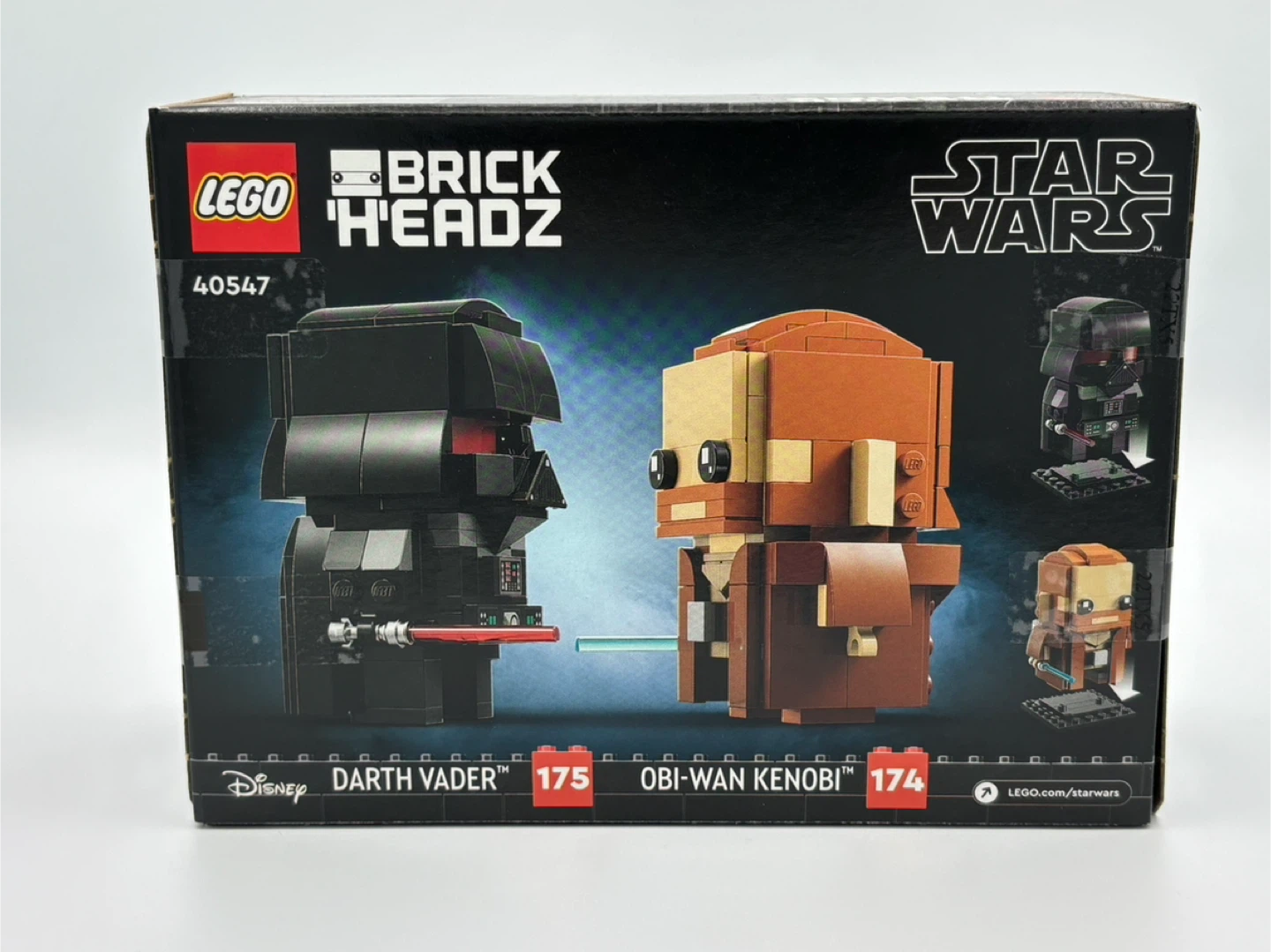 LEGO BrickHeadz Star Wars Obi-Wan Kenobi & Darth Vader 40547 - photo 2