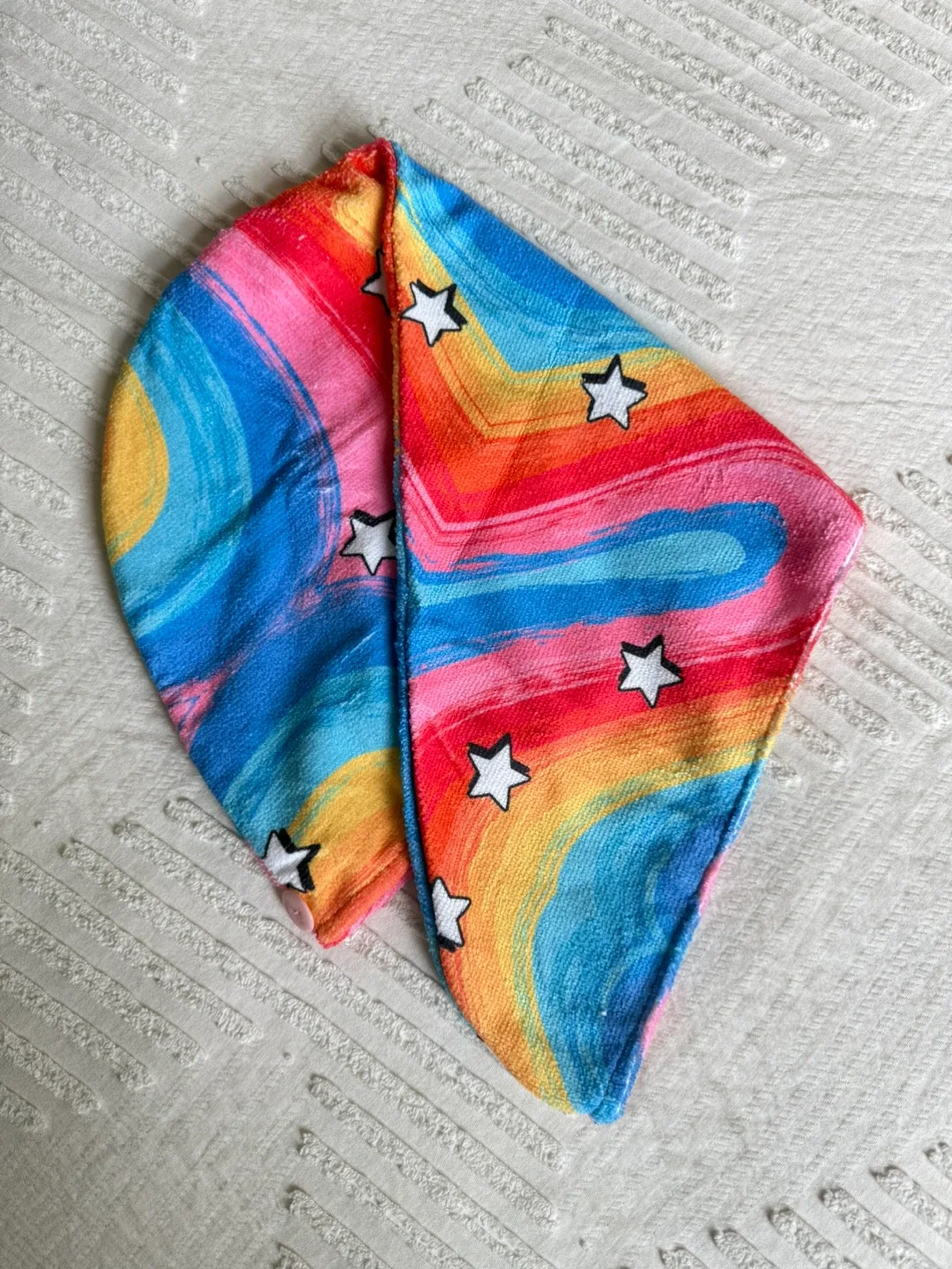 🧡 Rainbow Hair Towel Wrap thumbnail