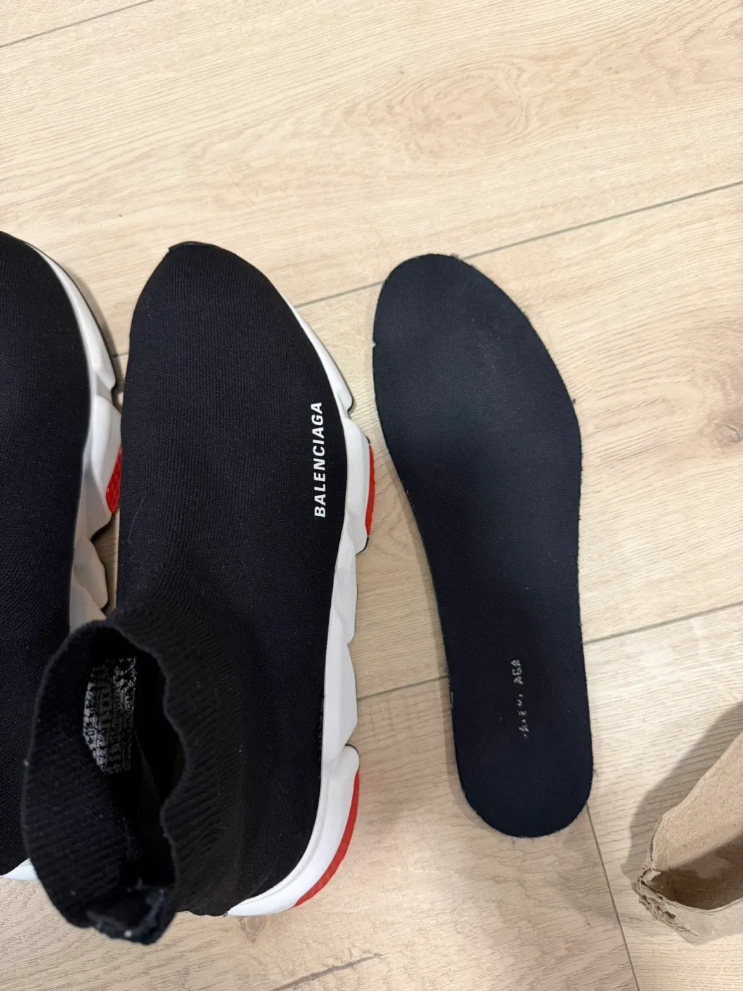 Balenciaga Speed Sock Sneakers - Black image indicator(2)