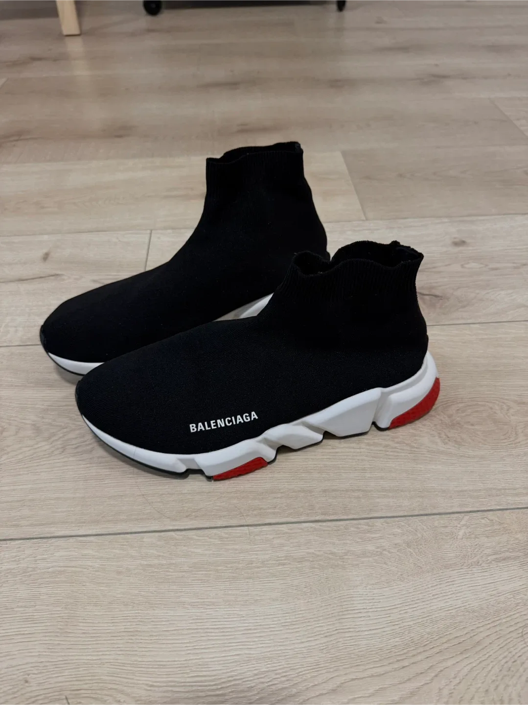 Balenciaga Speed Sock Sneakers - Black image indicator(3)