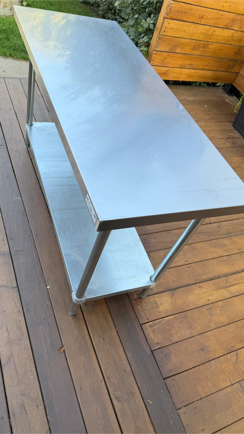 EFI Sales T2460 Stainless Steel Table - 60" x 26" - photo 2