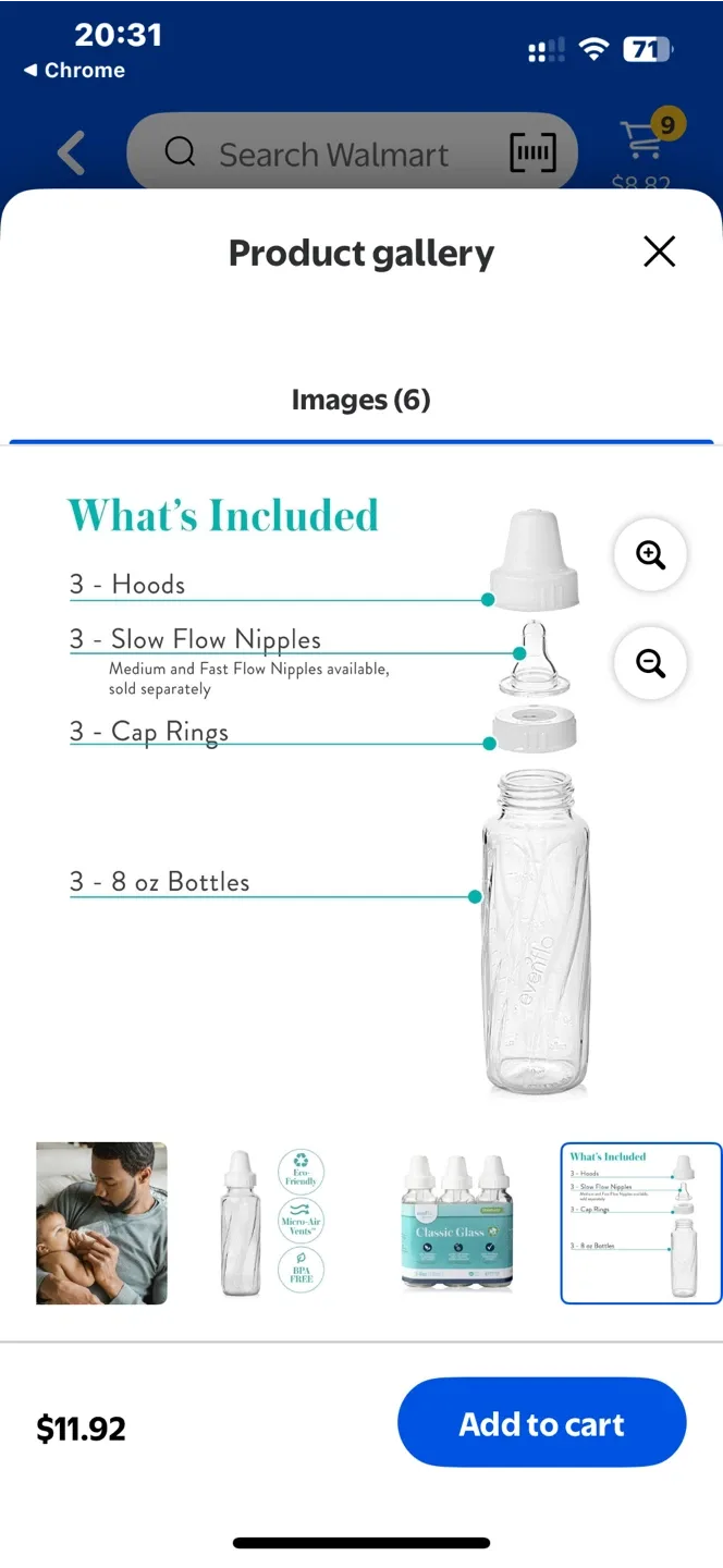 Baby bottles image indicator(4)