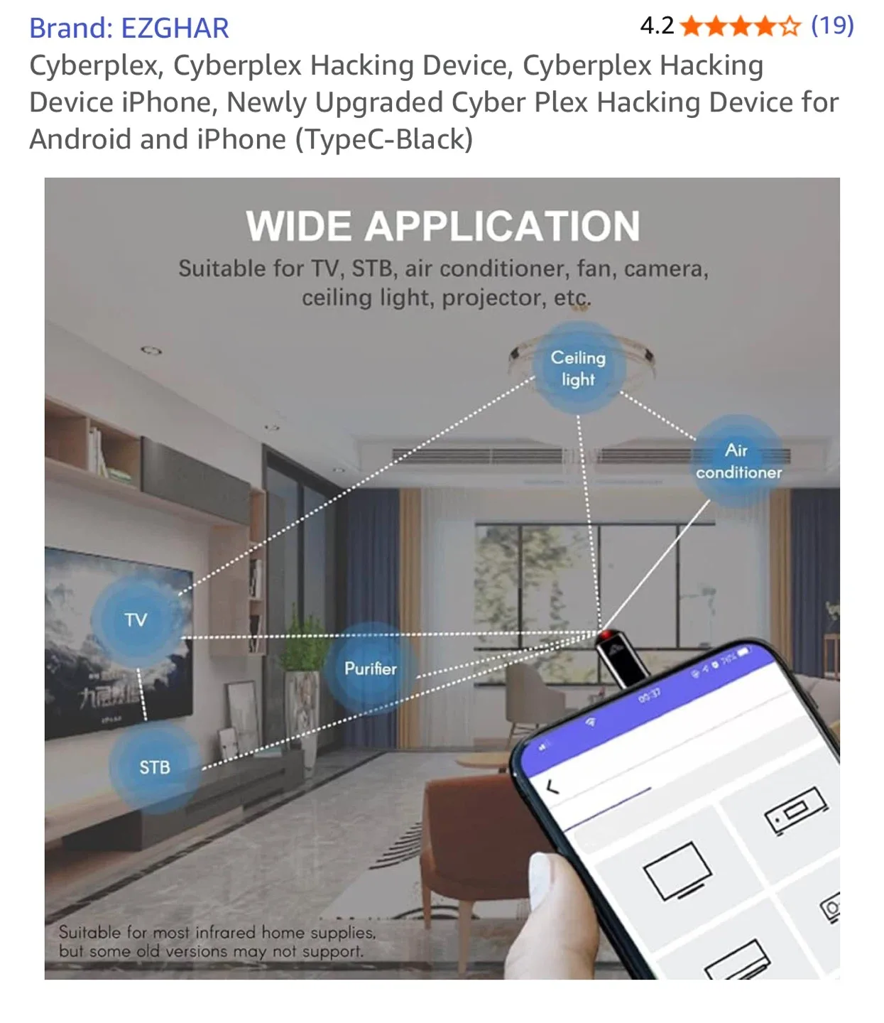 Microlord Mini Hacking Device,  Hacking Tool (Black For iphone) image indicator(2)