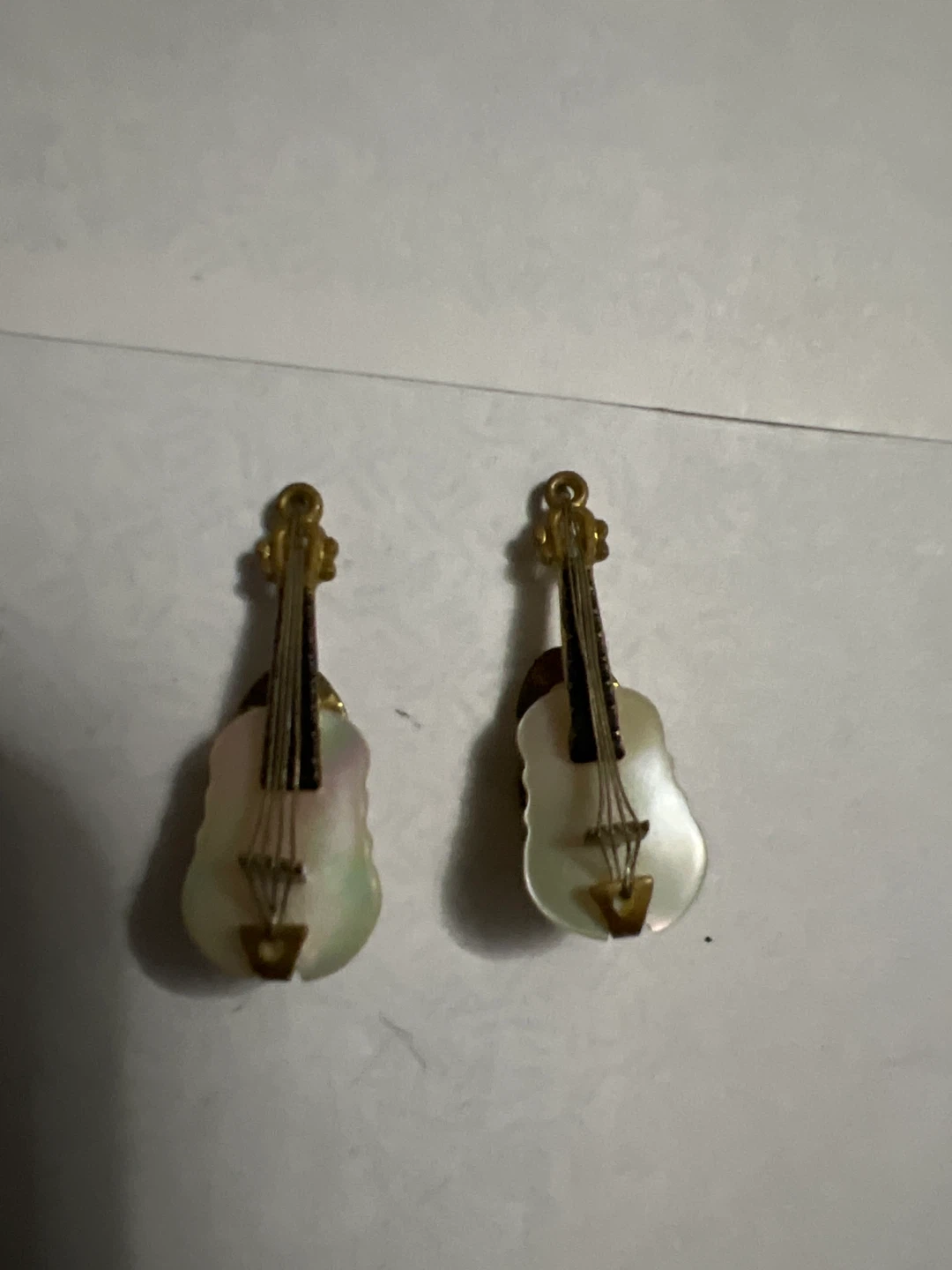 Guitar Earrings