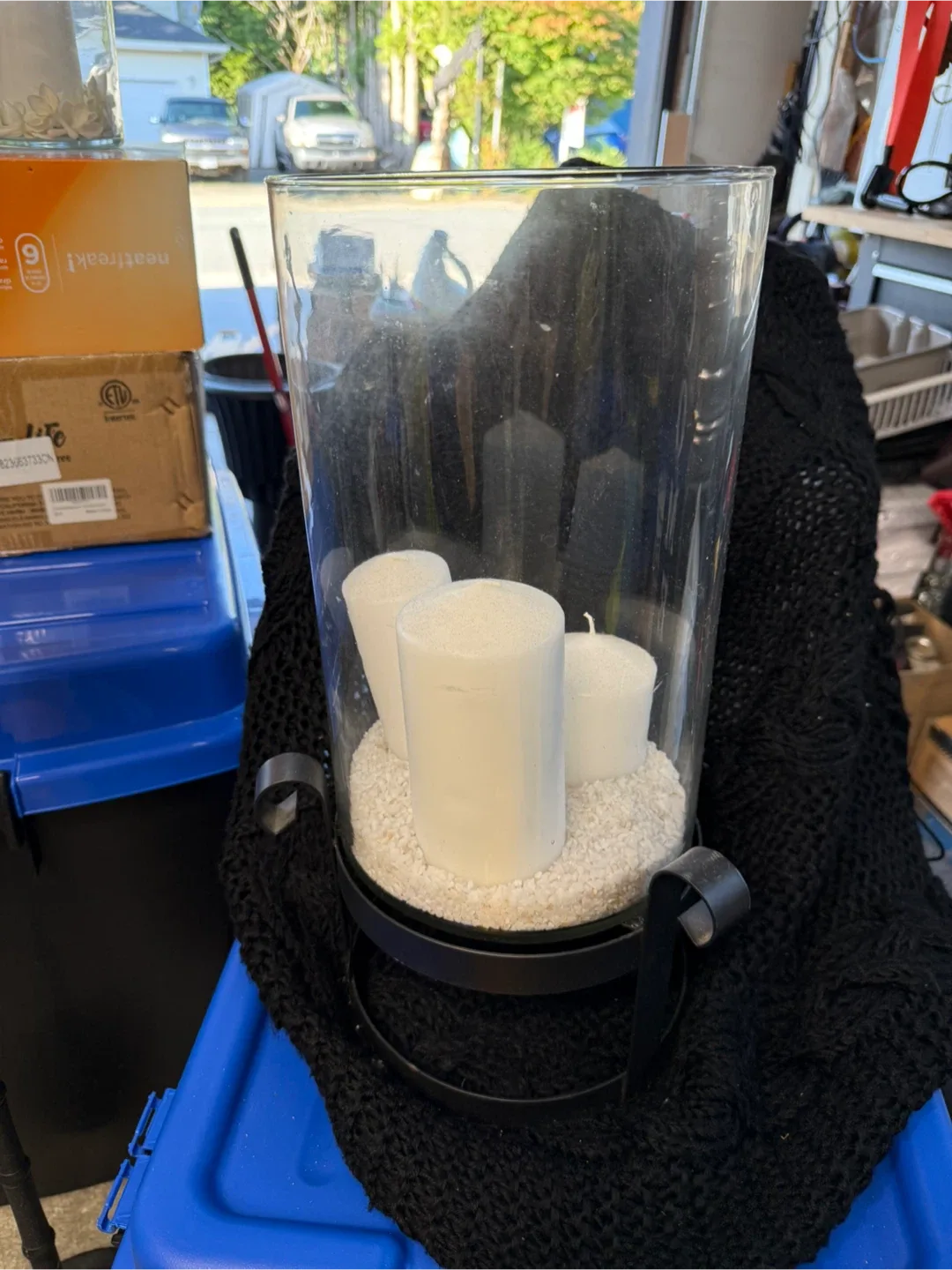 Candle Holder with Glass Vase image indicator(6)