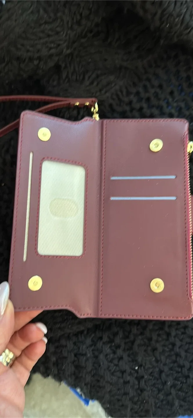 Burgundy EVO Wallet Case image indicator(2)