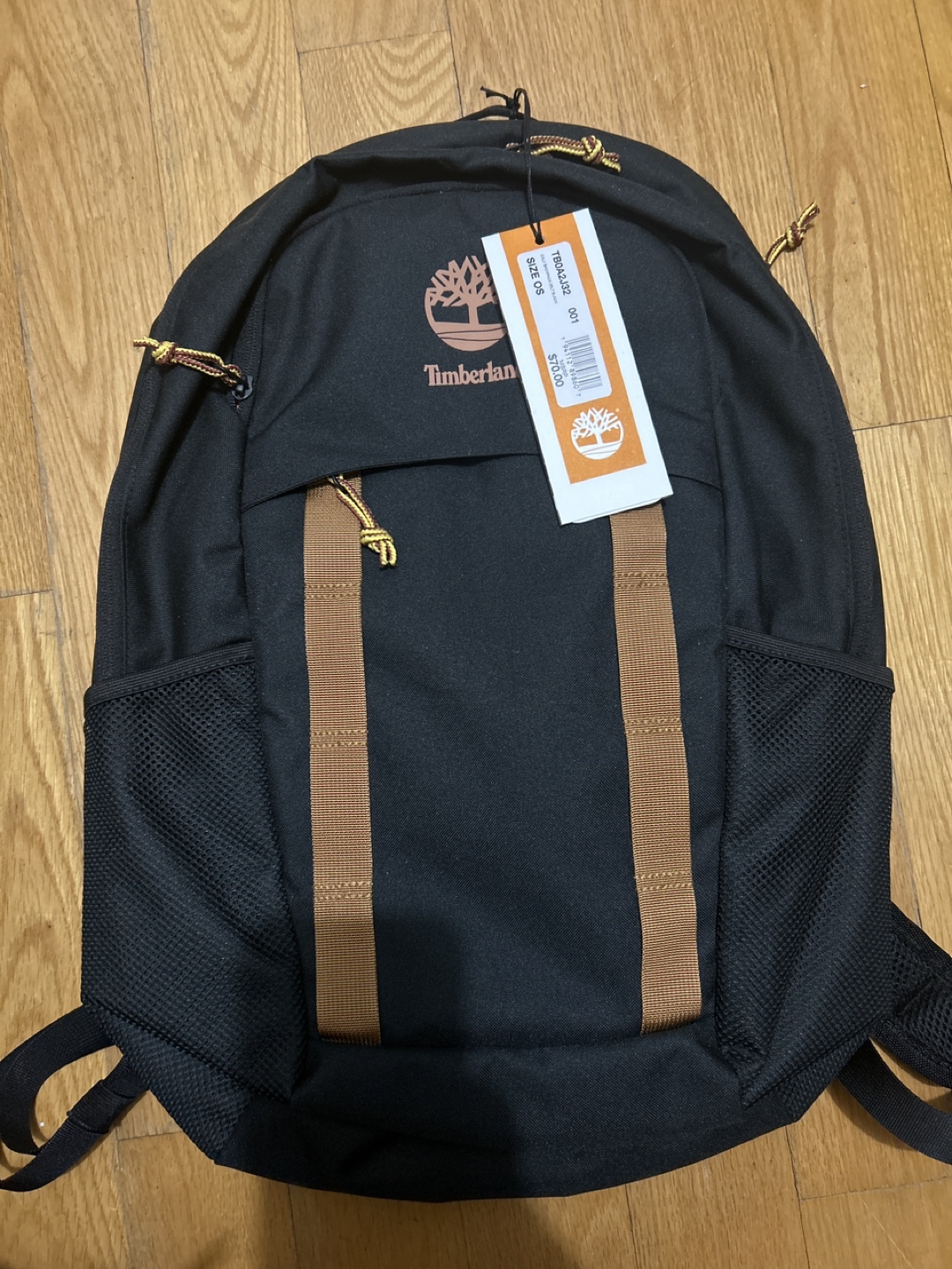 Timberland Black Backpack - Brand new!