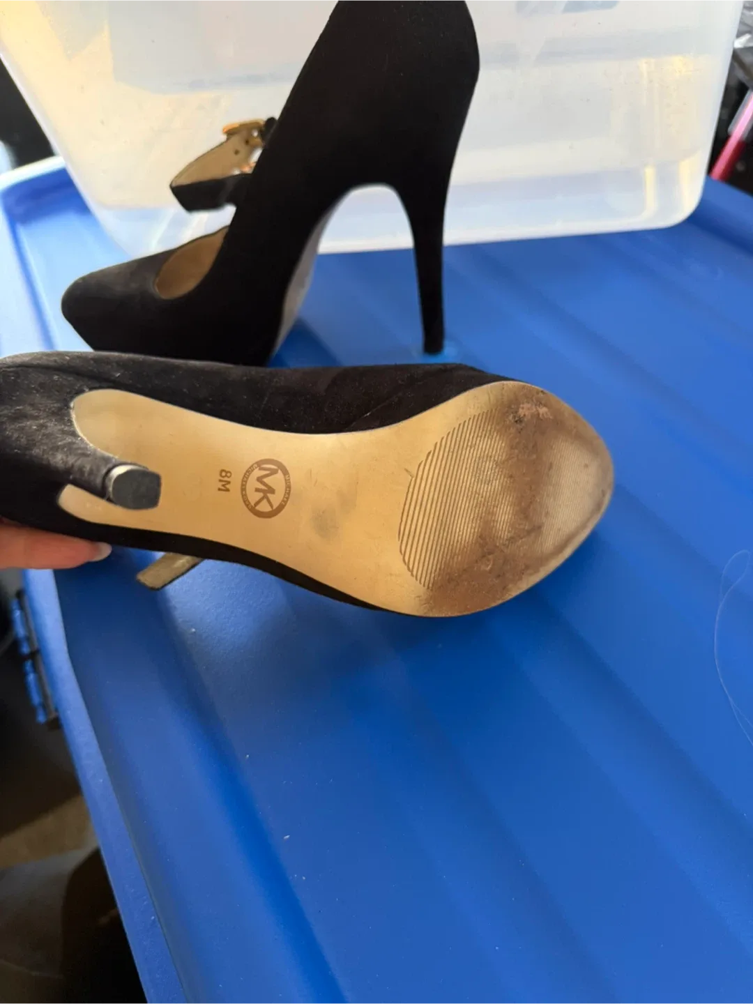 Michael Kors Black Heels - Size 8M image indicator(5)