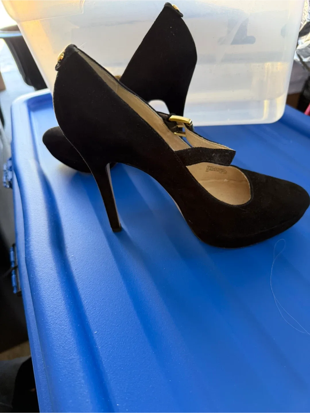 Michael Kors Black Heels - Size 8M image indicator(3)