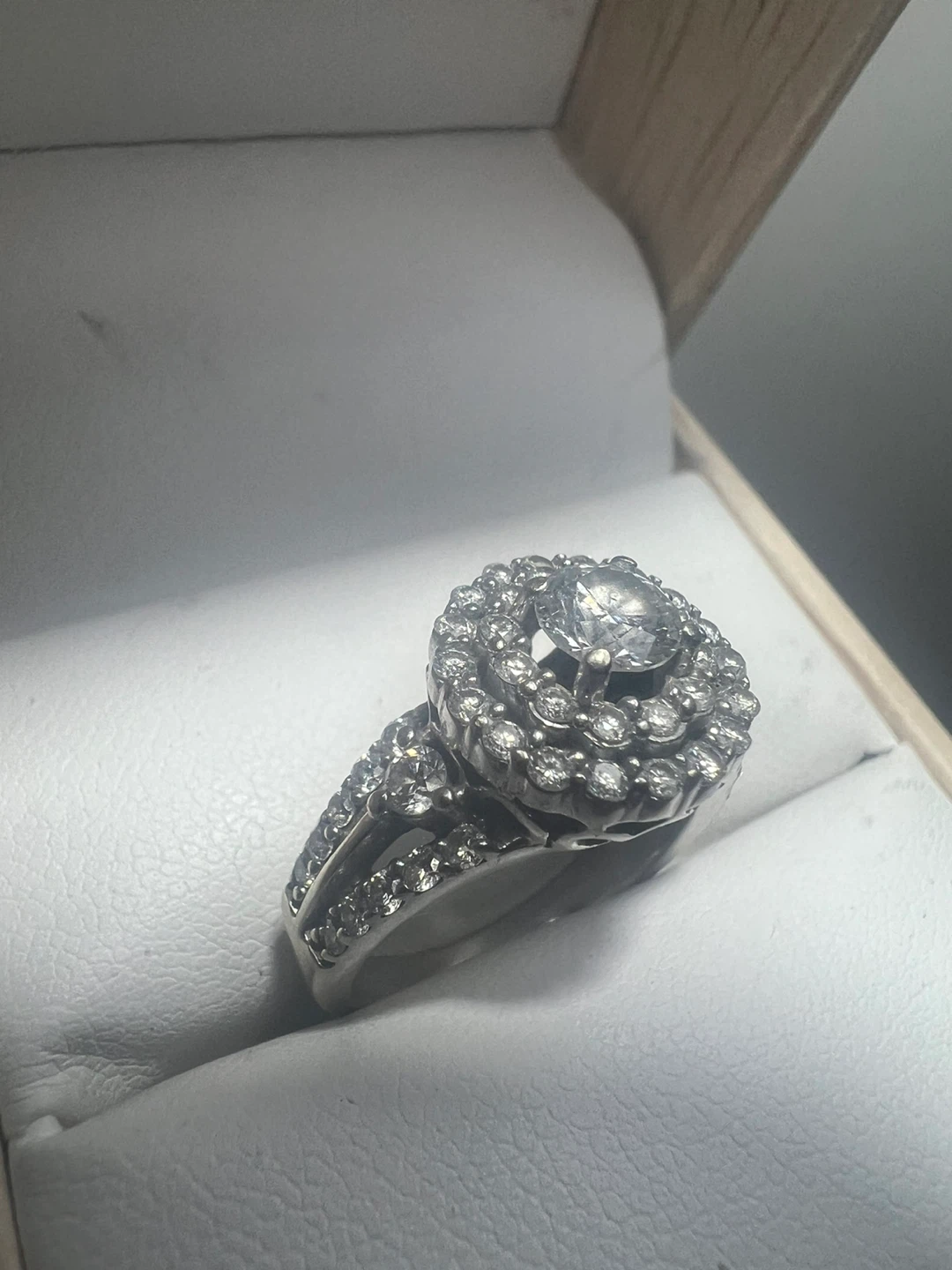 14 k Diamond  ring with an appraisal
