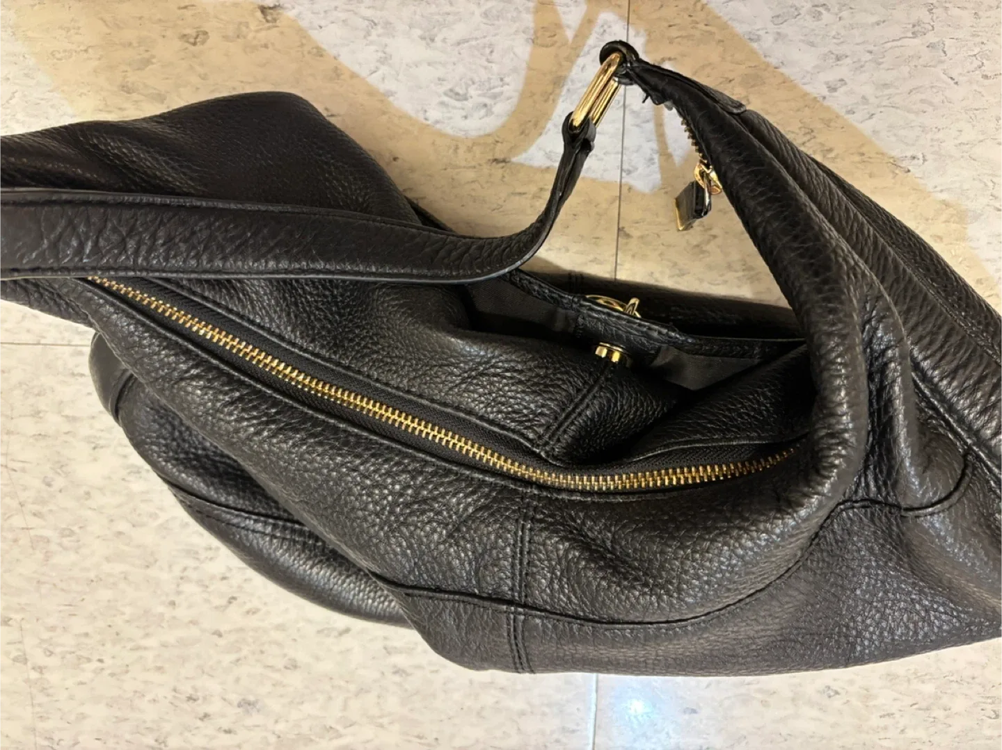 Calvin Klein Black Leather Bag image indicator(4)