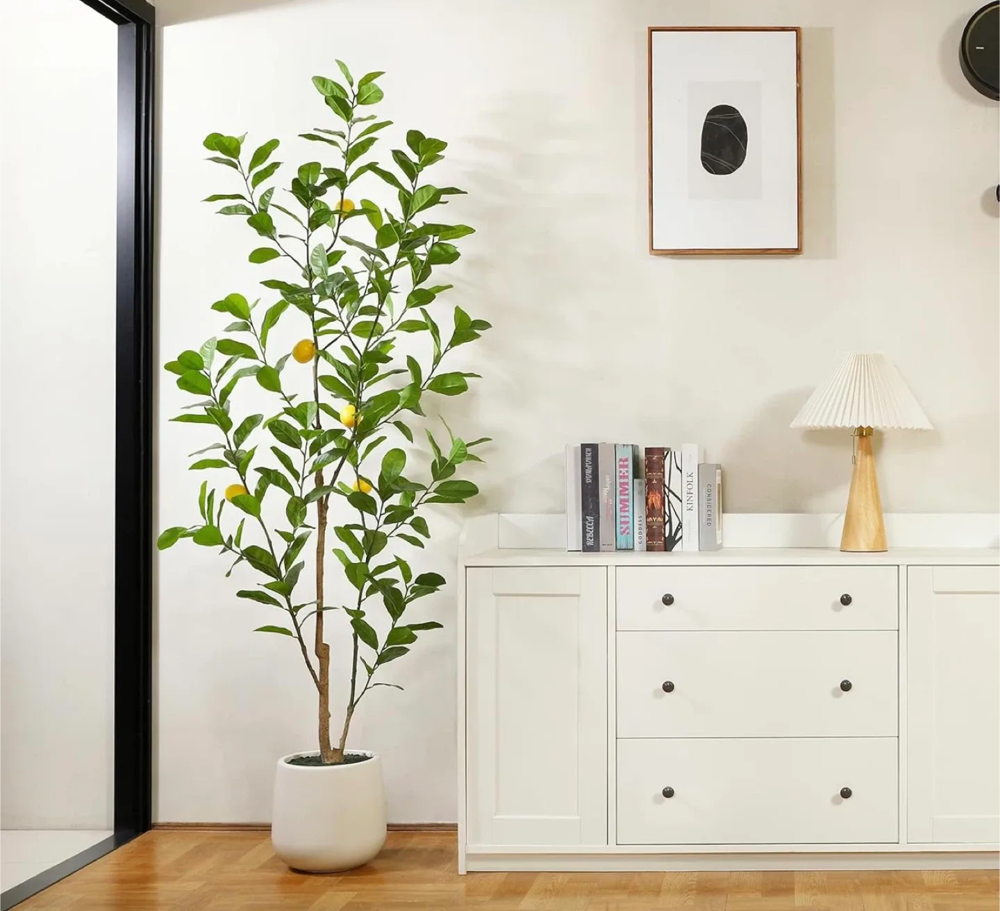 Laiwot Faux Lemon Tree, 7ft image indicator(10)