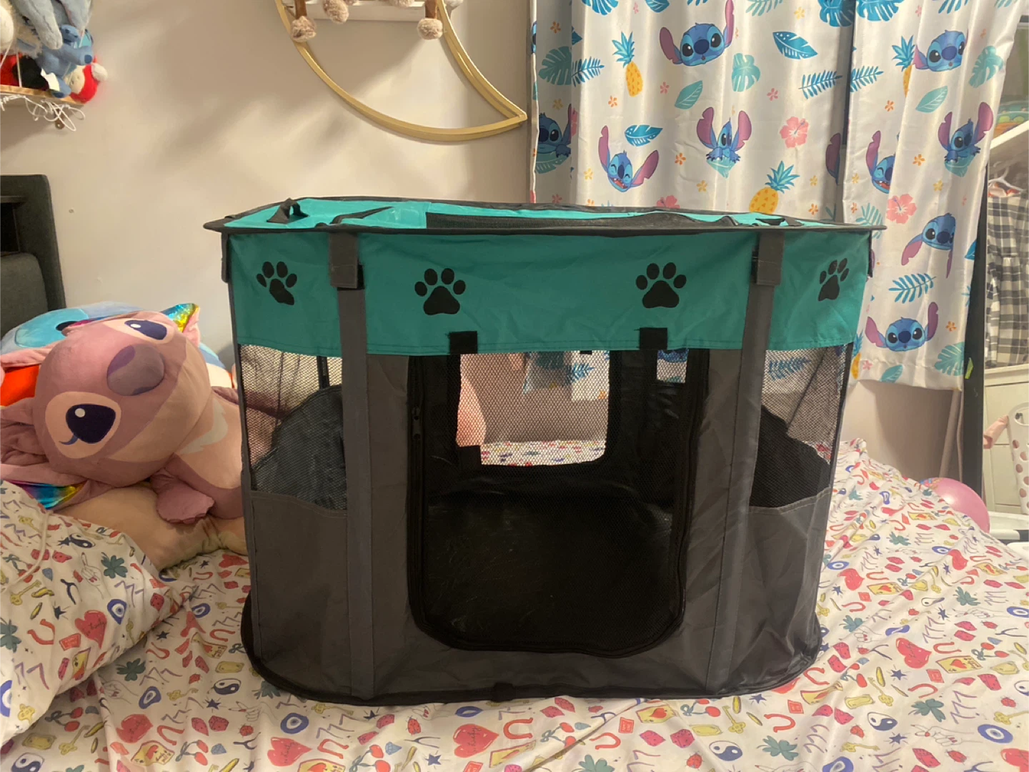 Paw Print Pet Playpen - Great Condition