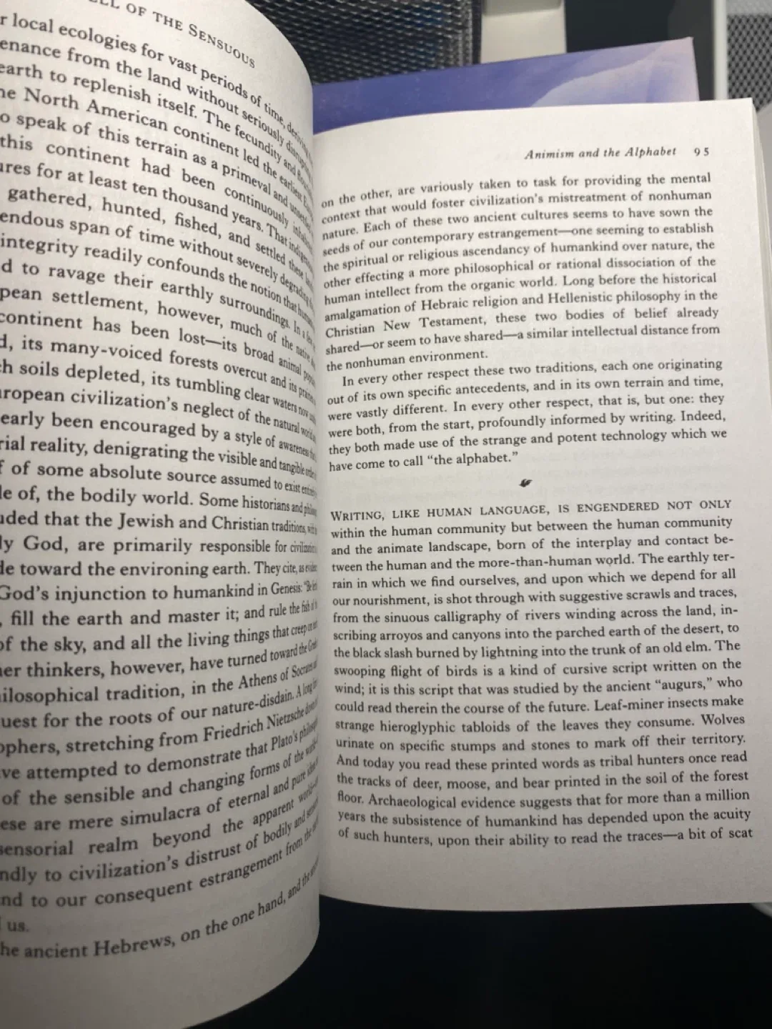 The Spell of the Sensuous by David Abram image indicator(2)