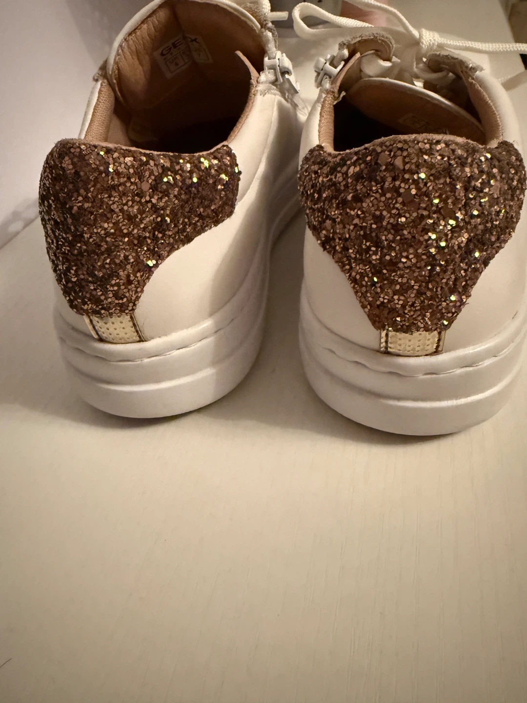 Geox  Cream Sneakers - photo 3