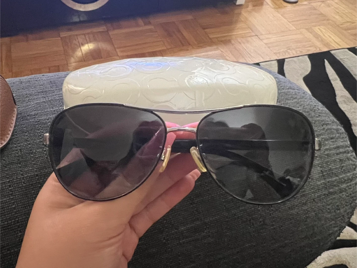 Coach Aviator Sunglasses with Case - photo 2