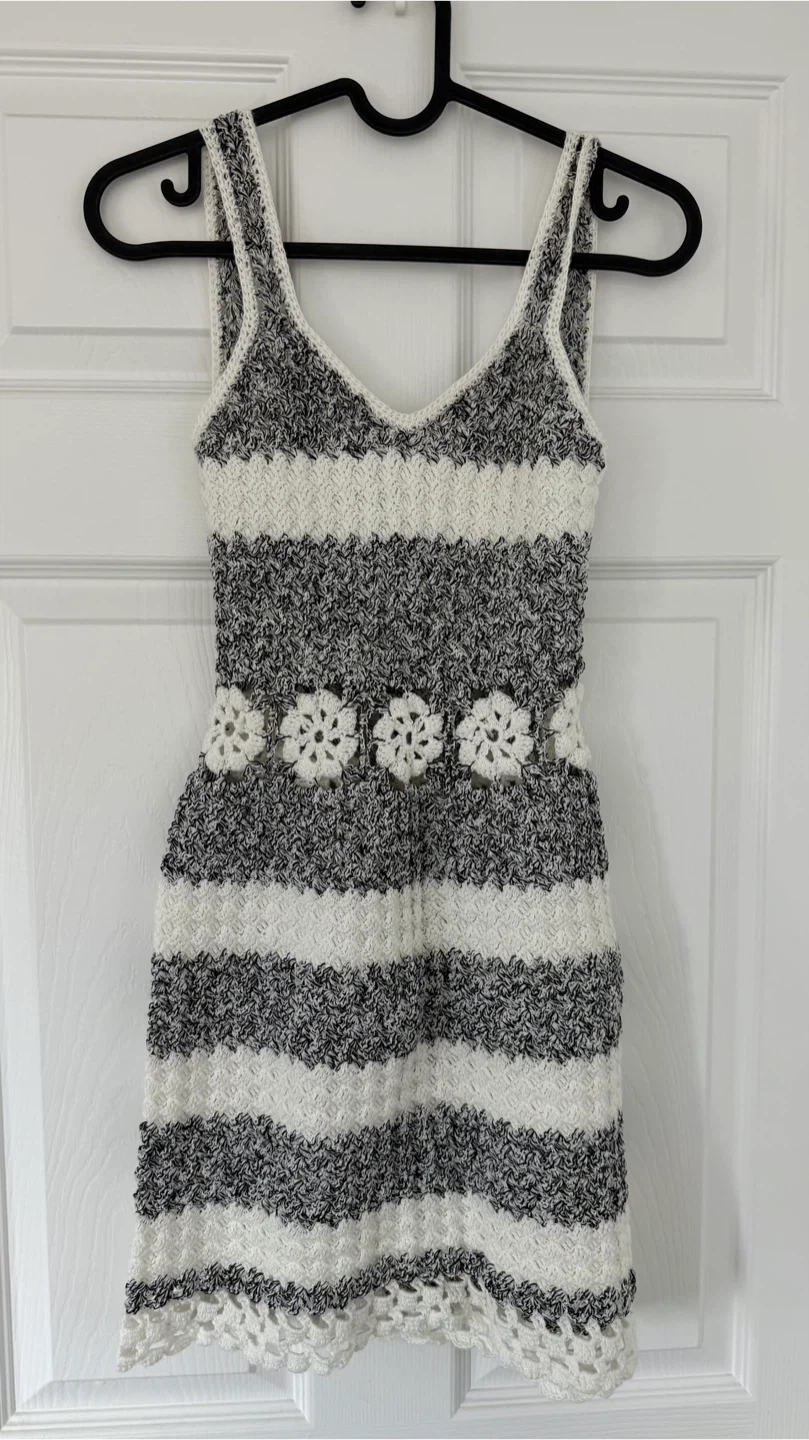 Crochet summer dress - photo 4