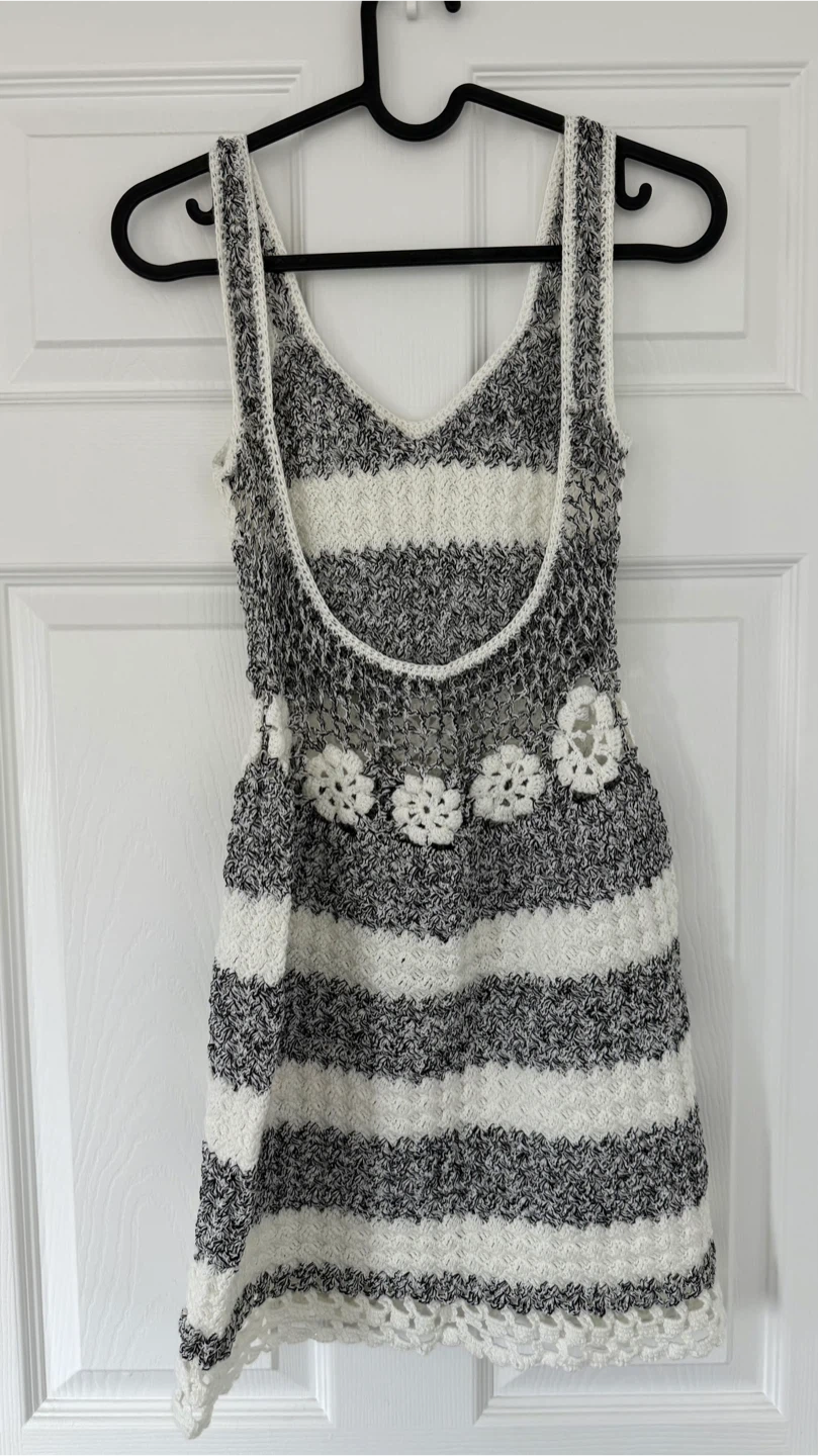 Crochet summer dress - photo 5