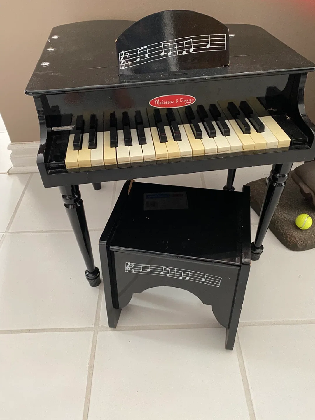 Melissa & Doug Black Grand Piano image indicator(4)