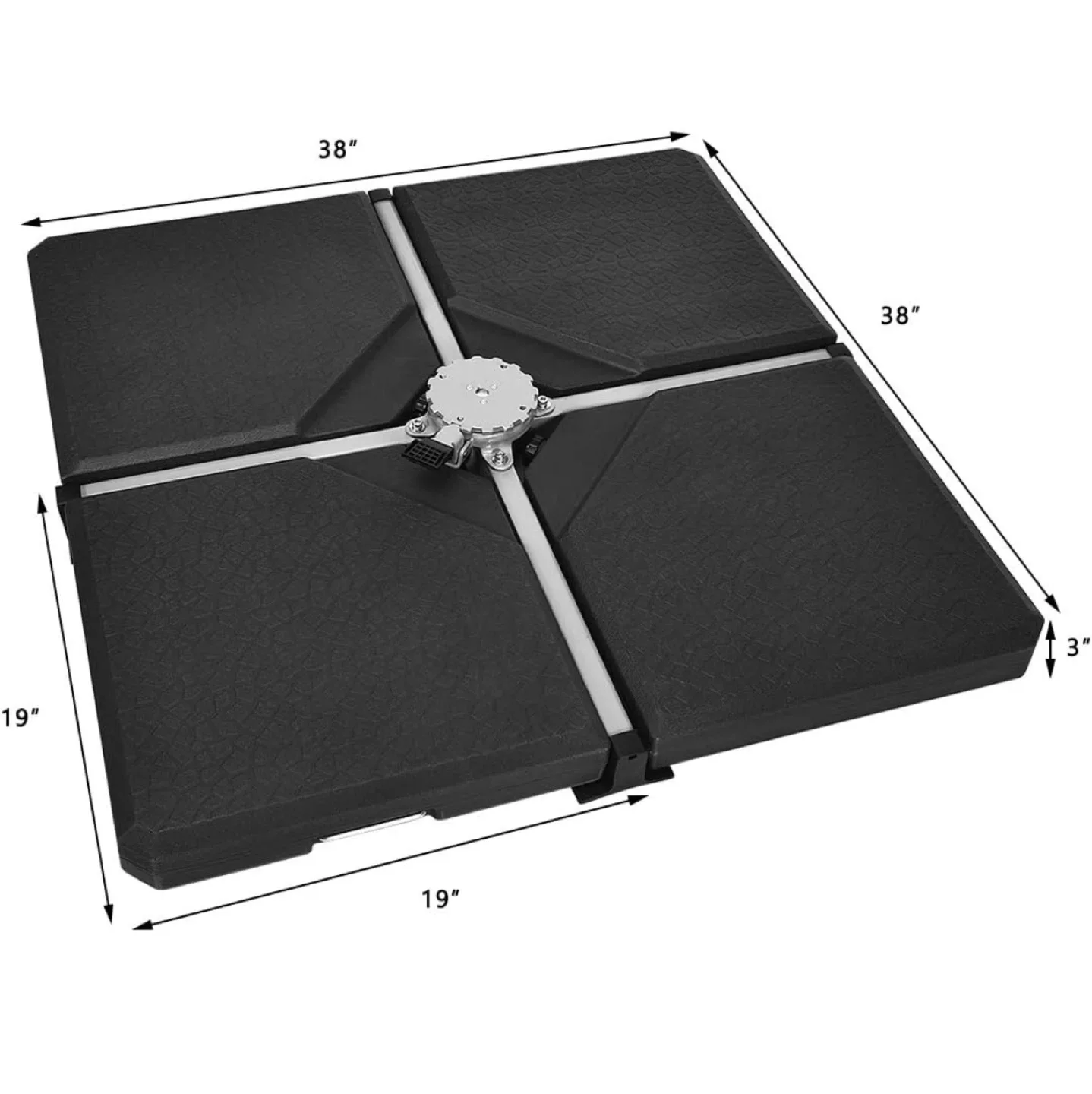 Umbrella Base Weight Stand, Black image indicator(7)