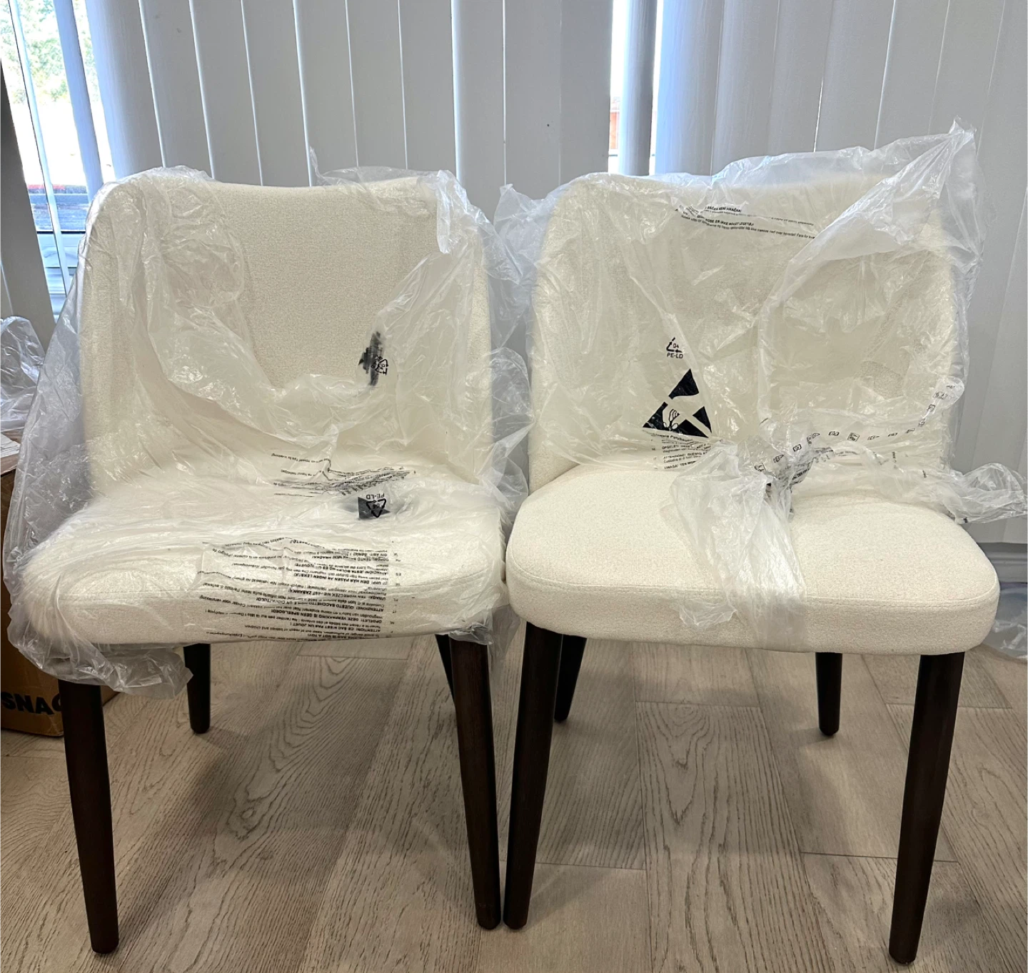 New COLAMY Upholstered Dining Chairs (Set of 2) - photo 4