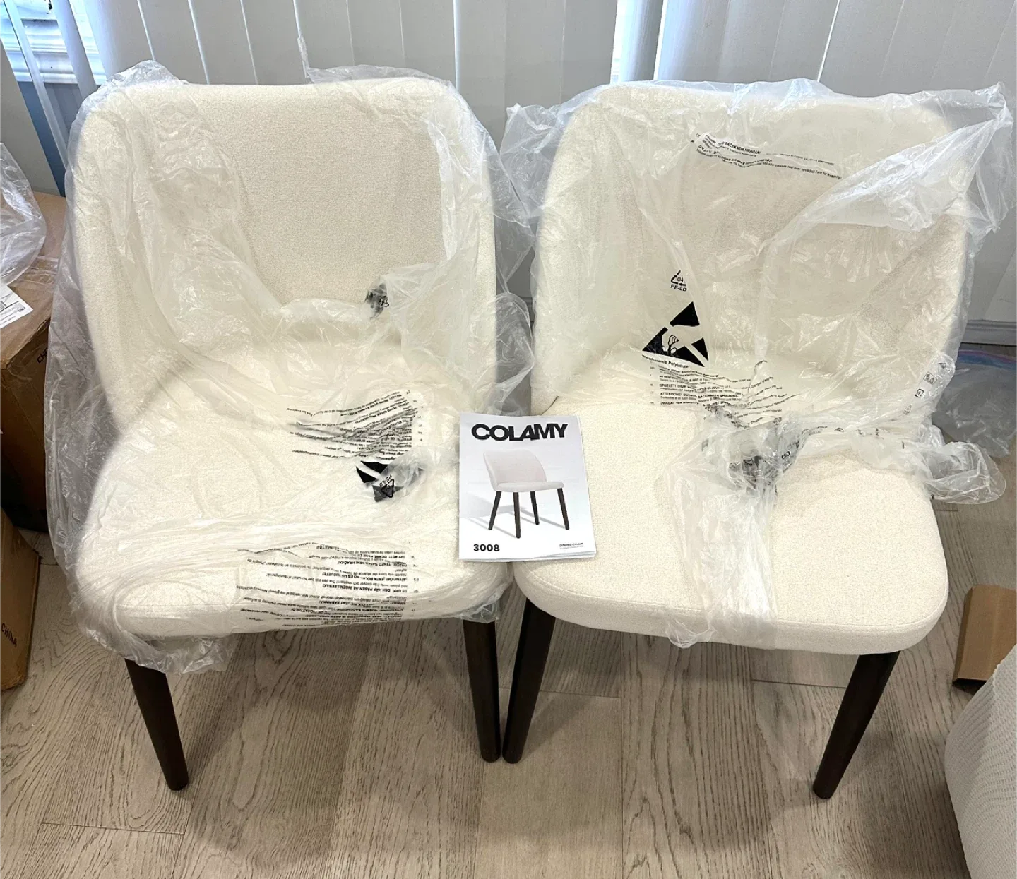 New COLAMY Upholstered Dining Chairs (Set of 2) image indicator(5)
