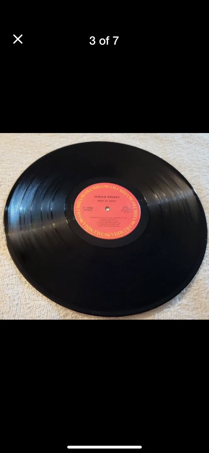 Judas Priest - Point of Entry Vinyl Record image indicator(3)