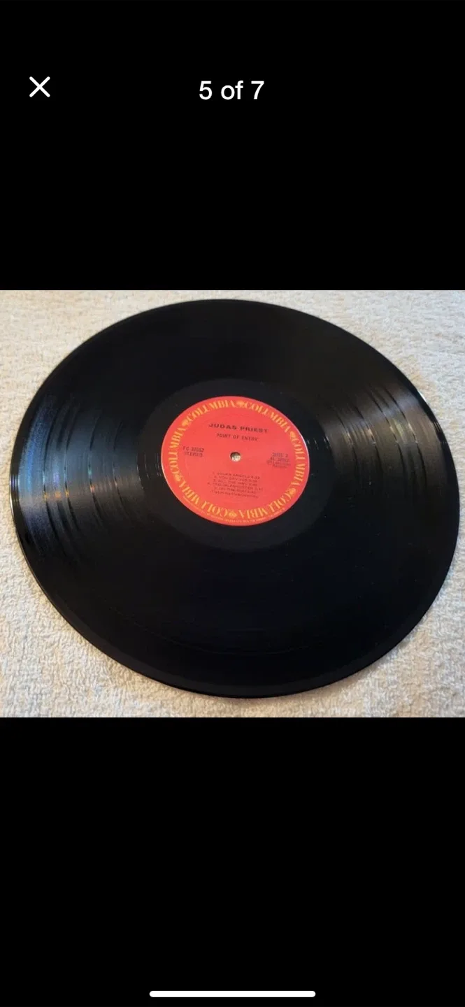 Judas Priest - Point of Entry Vinyl Record image indicator(5)