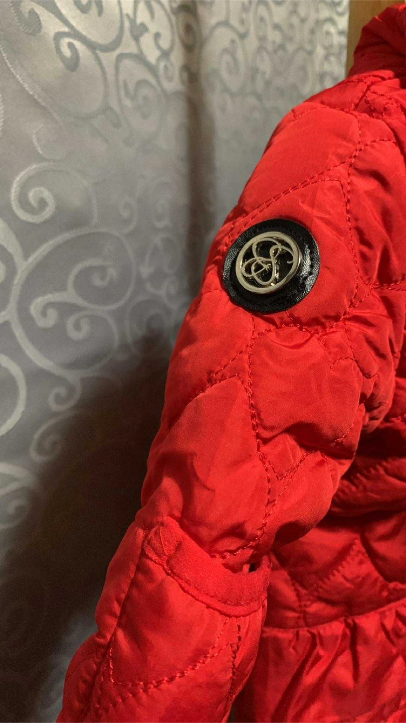 Jessica Simpson Red Pram Suit - Size 12M - photo 3