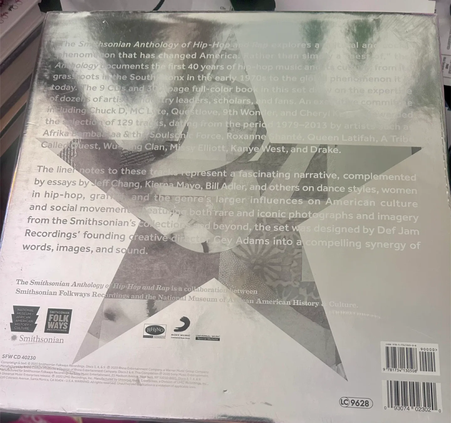 9 cds & book Anthology of Hip Hop and Rap (9 CDs + Book) image indicator(3)