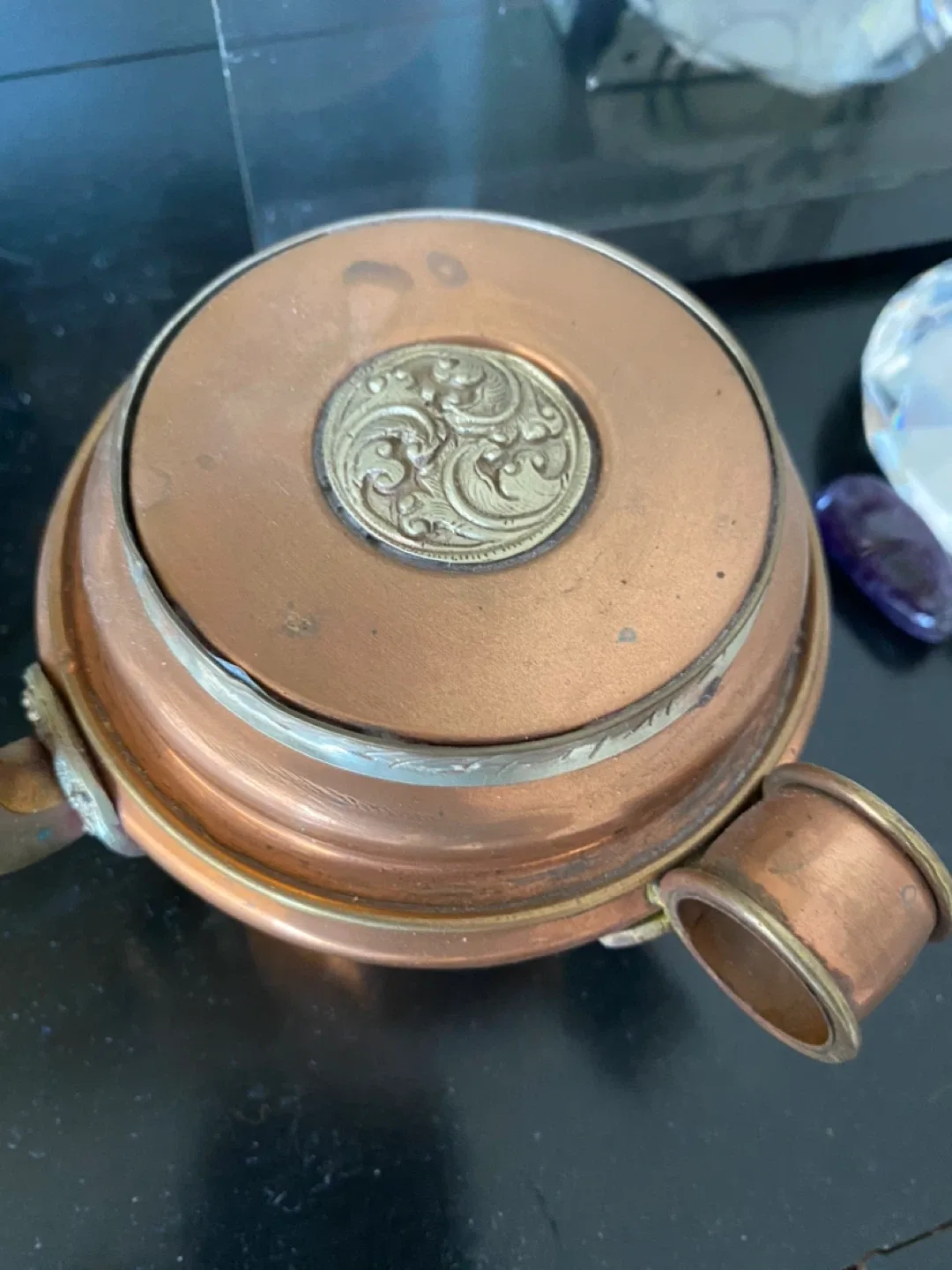 Vintage Copper Teapot image indicator(3)