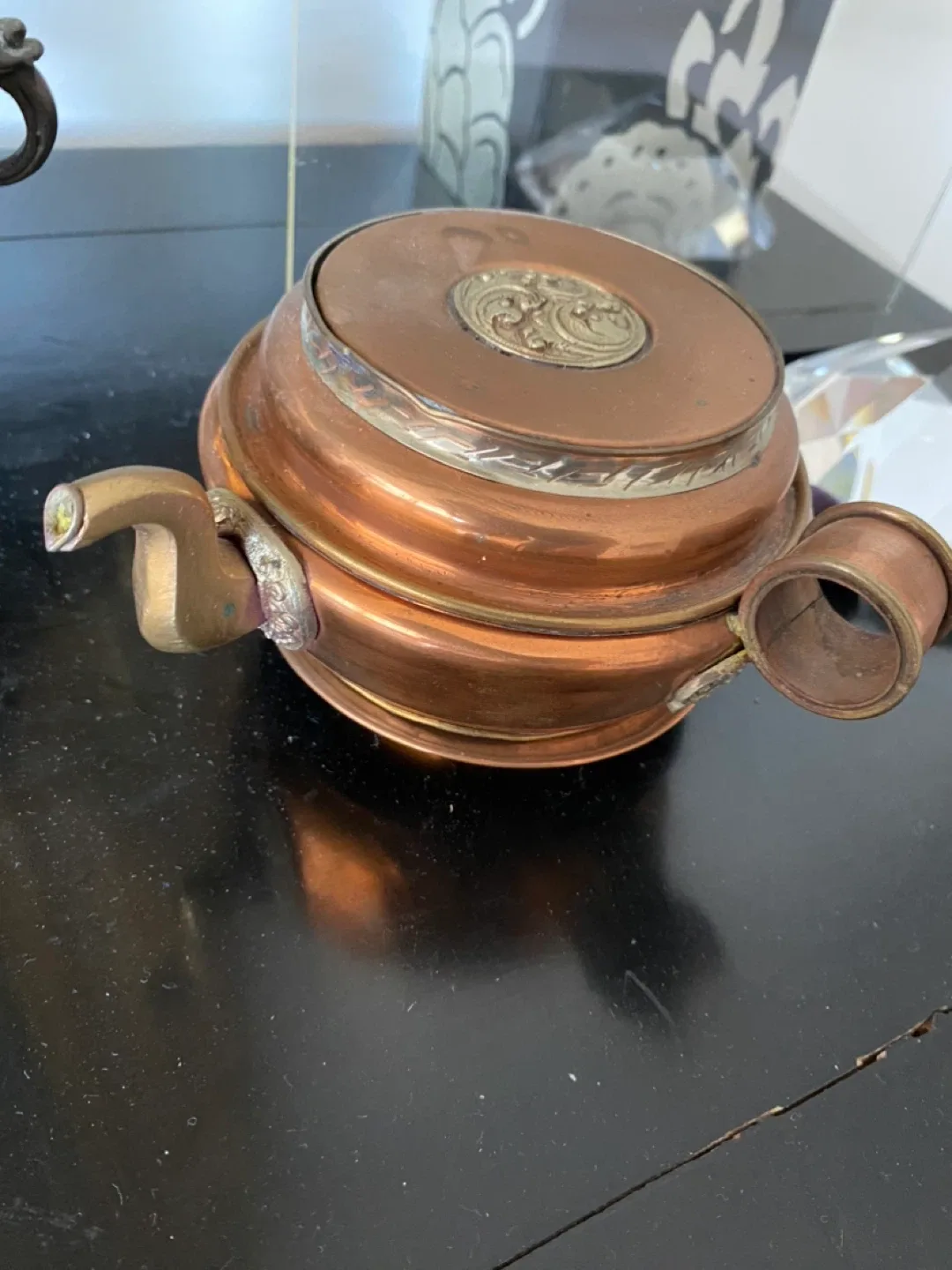 Vintage Copper Teapot image indicator(2)