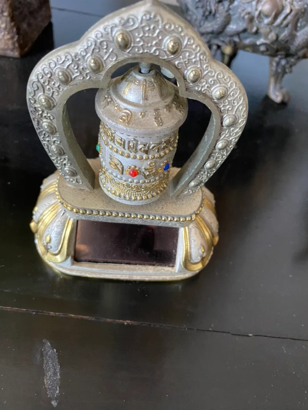 Tibetan Prayer Wheel - Solar Powered image indicator(3)