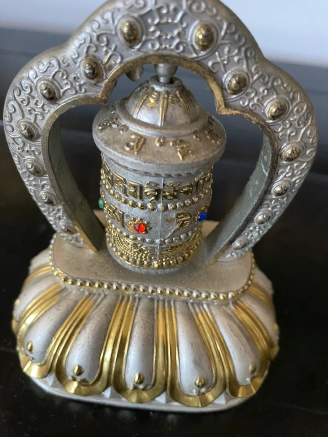 Tibetan Prayer Wheel - Solar Powered image indicator(5)