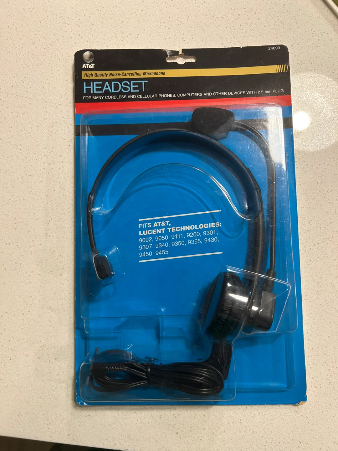 AT&T High Quality Noise-Cancelling Microphone Headset